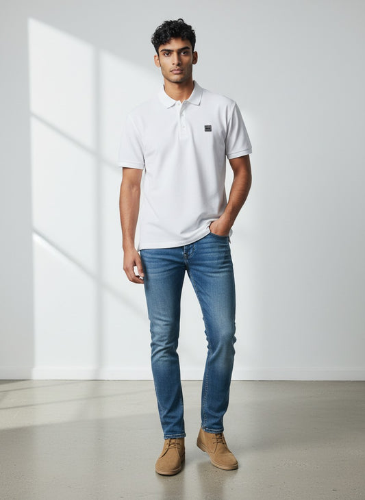 Verali Logo Patch Polo Shirt