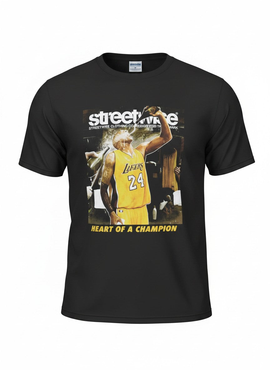 Kobe Bryant "Heart of a Champion" Graphic Tee