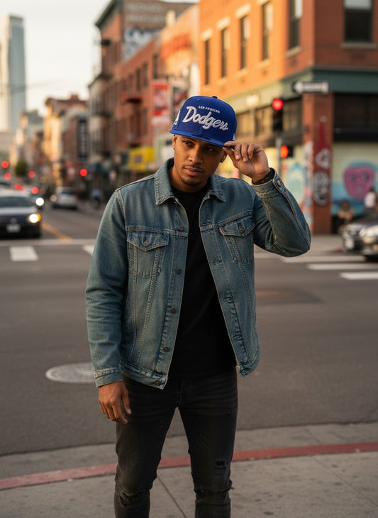 Los Angeles Dodgers New Era 9Fifty Script Snapback