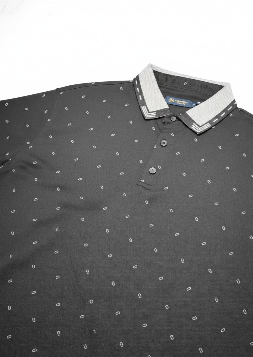 Paisley Print Polo Shirt