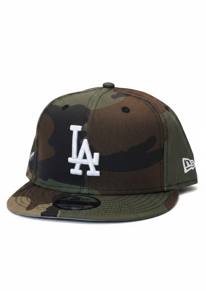 LA Dodgers New Era 9Fifty Camo World Series Champions Snapback